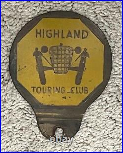 1950 Highland Touring Badge for sports cars