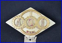 1950's Automobile Club of Italy Car Grill Badge