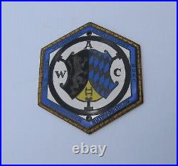 1952 ADAC Weinheimer Automobile Club Car Badge Fruhlingsfahrt, Germany 1st Year