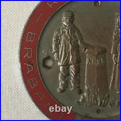 1952 RAC Zuid Brabant Grensrit Dutch Car Club Rally Rallye Participant Badge