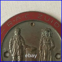 1952 RAC Zuid Brabant Grensrit Dutch Car Club Rally Rallye Participant Badge