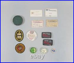 19pc Collection of Vintage Car and Shooting Club Memorabilia