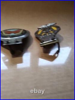 4 X Car Badges Including AA And Caravan Club