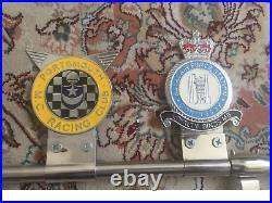 4 automobile club badge with base for fix on your car