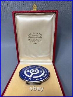 Automobile Club D'Italia Italy ACI Italian Car Badge Enamel Touring +Box +Extras