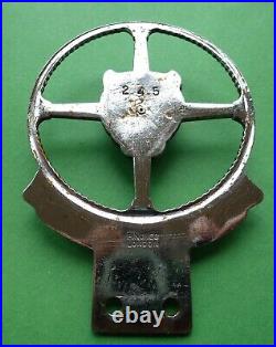 Badge Jaguar auto car automobile Jaguar Drivers Club British English member #245