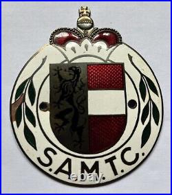 Badge automobile auto car club Austria SAMTC Salzburg Automobile Moto Club E