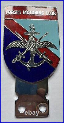 Badge automobile auto car club British Forces Motoring Club Army Navy RAF A