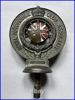 Badge automobile auto car club British Royal Automobile Club Association