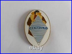 Car / Automobile Club Membership Porcelain Enamel Metal Grille Badge Sign Emblem