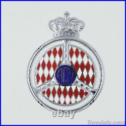 Cased Original ACM Badge AUTOMOBILE CLUB DE MONACO Grille No. 015/015 Top Rare