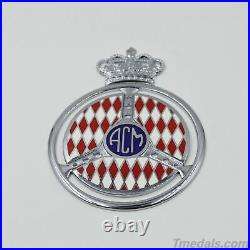 Cased Original ACM Badge AUTOMOBILE CLUB DE MONACO Grille No. 015/015 Top Rare