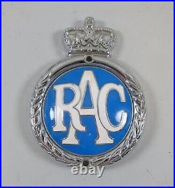 Collection of 4 Vintage Car/Automobile Grill Badges RAC, CORD, MONACO, LINCOLN