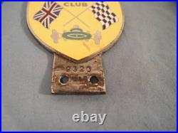 Excellent BRSCC British Racing & Sports Car Club Badge 1950-60 JAPAN