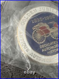 Golden Jubilee Antique Automobile Club of America Century Club 1985 Badge Emblem