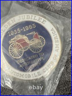 Golden Jubilee Antique Automobile Club of America Century Club 1985 Badge Emblem