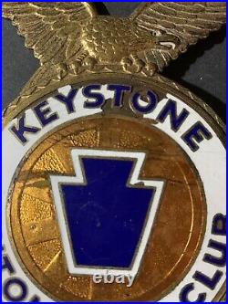 KEYSTONE automobile club honor member Badge