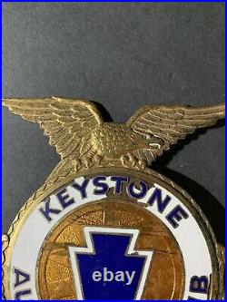 KEYSTONE automobile club honor member Badge