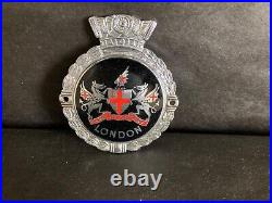 London Automobile Club Enamel Car Grille Emblem Badge 1960's