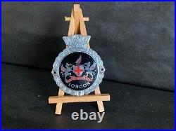 London Automobile Club Enamel Car Grille Emblem Badge 1960's