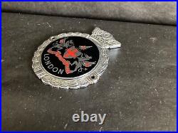 London Automobile Club Enamel Car Grille Emblem Badge 1960's