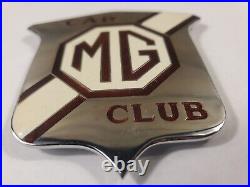 MG Car Club Badge Gladman & Norman England Excellent