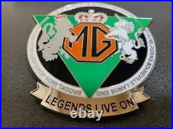 MG Car Club Grill Badge Car Badge Mini Cooper Made in UK