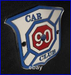 Mg Car Club 90 Years Enamel Motor Car Vintage Badge Emblem Insignia