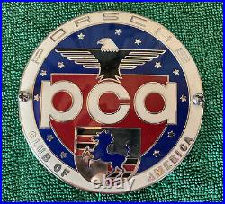 New Official Porsche PCA Car Club of America Grill Badge Emblem Hood Ornament