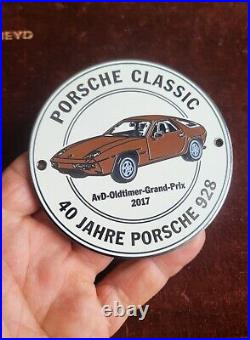 Nice Enamel Radiator Car Club Badge # Avd Porsche Classic 2017 Grand Prix 928