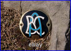 Nice Vintage Enamel Automobile Car Badge # Bac Berlin Automobile Club