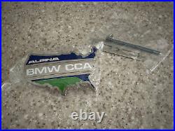 Official Bmw CCA Car Club of America Alpina Grill Badge Emblem Hood Ornament