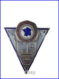 Own a Piece of French Automotive History Vintage Automobile Club Badge