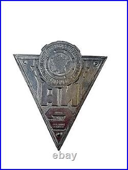 Own a Piece of French Automotive History Vintage Automobile Club Badge