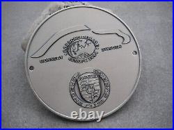 PORSCHE PARADE SWEDEN EUROPE Car Badge 1994 CLUB SVERIGE RONNEBY MEETING