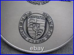 PORSCHE PARADE SWEDEN EUROPE Car Badge 1994 CLUB SVERIGE RONNEBY MEETING