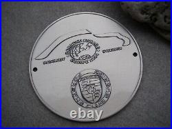 PORSCHE PARADE SWEDEN EUROPE Car Badge 1994 CLUB SVERIGE RONNEBY MEETING