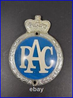 RAC Royal Automobile Club Badge 1960s