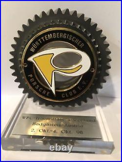 RARE 1998 Porsche Club Grill Badge Traumstrassen Weekend Award