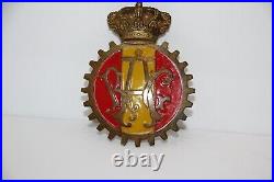 Rare Vintage RAC Royal Automobile Club Car Badge