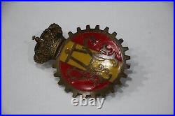 Rare Vintage RAC Royal Automobile Club Car Badge