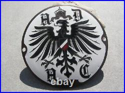 Rare vintage ADAC ALLGEMEINER DEUTSCHER AUTOMOBIL CLUB 1913 1927 Car Badge