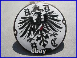 Rare vintage ADAC ALLGEMEINER DEUTSCHER AUTOMOBIL CLUB 1913 1927 Car Badge