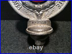 Royal Automobile Club Enameled Badges(2) & Radiator Cap Ornament(1) Serial #'s