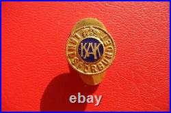 Sweden KAK Swedish Royal Automobile Club National Association MEMBER LAPEL BADGE