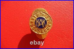 Sweden KAK Swedish Royal Automobile Club National Association MEMBER LAPEL BADGE