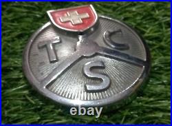 TCS Automobile Car Club Emblem Badge Swiss