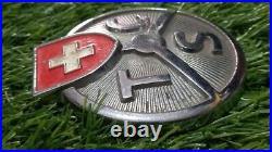 TCS Automobile Car Club Emblem Badge Swiss