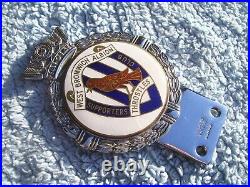 VINTAGE 1960s WEST BROMWICH ALBION SUPPORTERS CLUB CAR BADGE OLD THROSTLES RARE