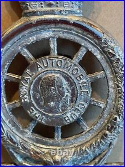 VINTAGE CAR 1930s Royal Automobile Club FULL MEMBER BAR BADGE RAC RAD CAP MASCOT